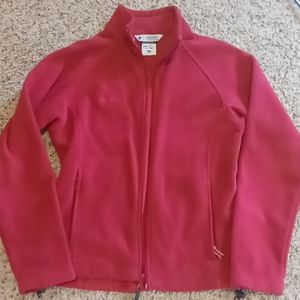 Zip up fleece sweatshirt